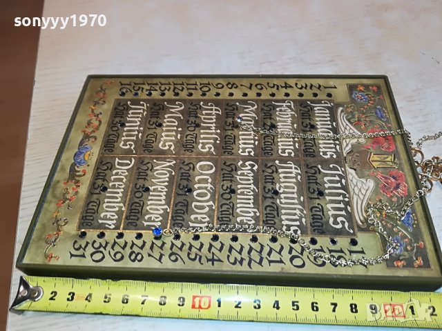 немски календар-внос германия 2703231149, снимка 2 - Антикварни и старинни предмети - 40150368