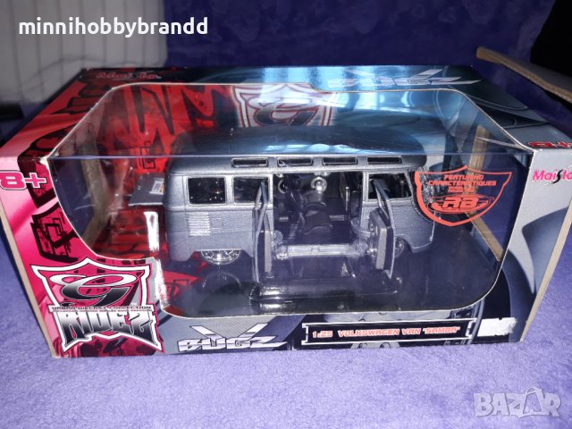 Volkswagen T1 1.25  Maisto , снимка 15 - Колекции - 43941952