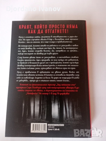 Зад нейните очи, снимка 2 - Художествена литература - 52508966