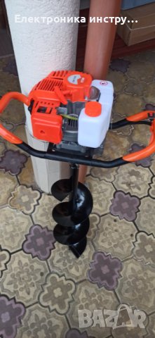 Немски бензинов моторен свредел Adeytos 52 к.с.  с двутактово охлаждане, снимка 11 - Градинска техника - 43194872