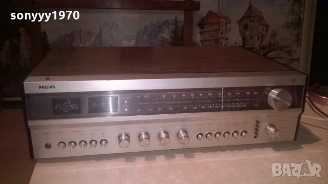 PHILIPS RECEIVER-MADE IN SWEDEN, снимка 4 - Ресийвъри, усилватели, смесителни пултове - 27648724