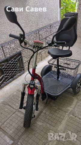 електрическа триколка, снимка 2 - Мотоциклети и мототехника - 51026862