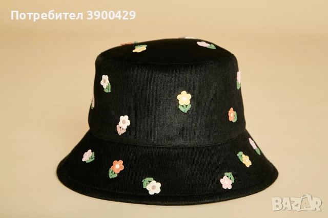 Дамска Кадифена Шапка Livie, снимка 2 - Шапки - 52183851