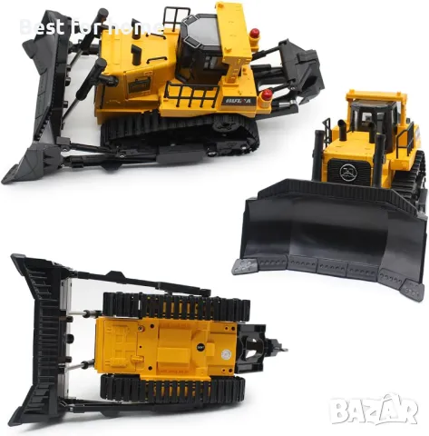 Булдозер с дистанционно управление, RC 1/16, снимка 7 - Коли, камиони, мотори, писти - 50168906