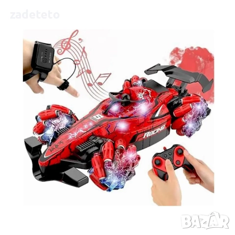 Спортна кола, каскадьорска с джойстик и гривна, снимка 2 - Коли, камиони, мотори, писти - 52658968