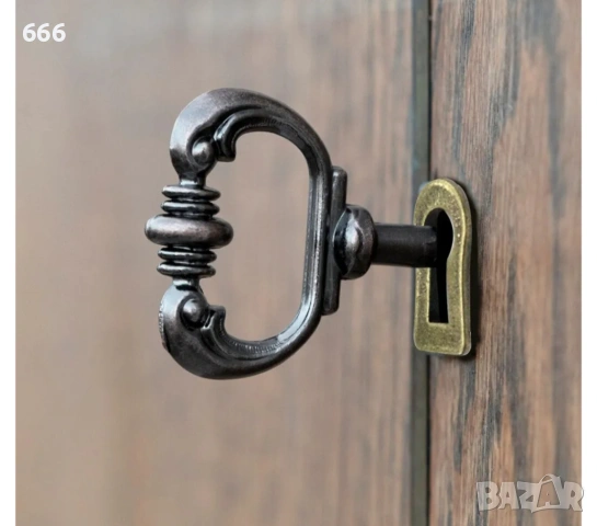 Метален капак за ключалка Antrader, бронзов цвят, декорация за мебелна ключалка, пакет от 10 броя, снимка 4 - Други стоки за дома - 53037227