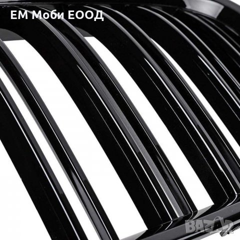 Решетки Бъбреци за БМВ BMW 7 серия F01 F02 2009+ Черен Гланц Двойни, снимка 3 - Аксесоари и консумативи - 32874808