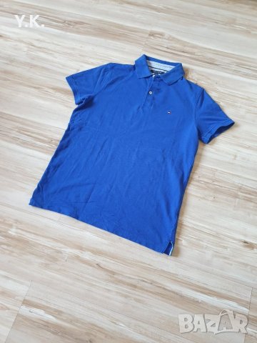 Оригинална мъжка тениска с яка Tommy Hilfiger, снимка 2 - Тениски - 33582959