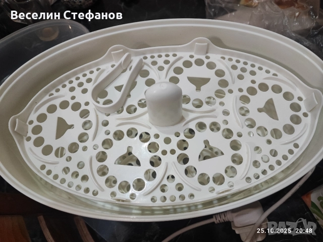Стерилизатор за 12 шишета и помпа за кърма, снимка 2 - Стерилизатори - 52180509