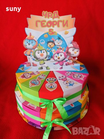 Картонена торта Top Wing/Топ Кадети