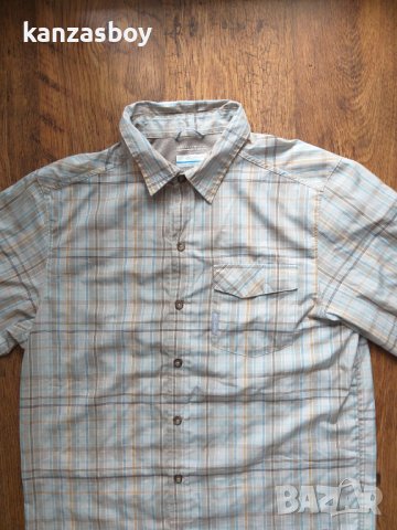 Columbia Short Sleeve Shirt - страхотна мъжка риза , снимка 3 - Ризи - 40714201