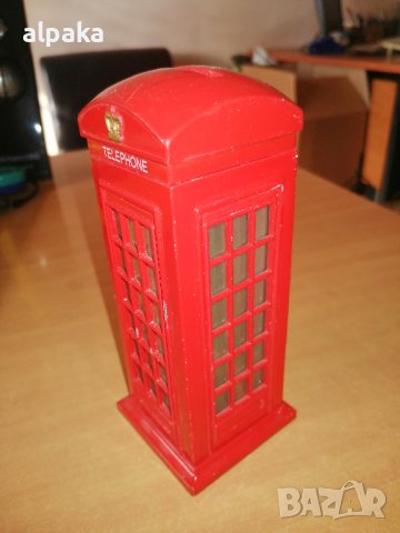 Продавам касичка телефонна кабина, снимка 3 - Други - 43855519