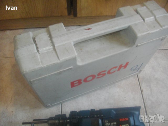 Bosch GSB18RE-Made in Switzerland-1991г-Оригинална Бош Синя Серия Професионал Бормашина Дрелка-600 W, снимка 5 - Други инструменти - 43265427