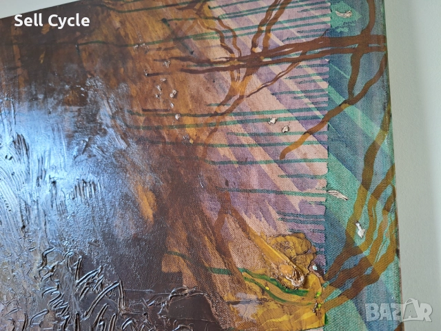 ✅КАРТИНА МАСЛО - БИТИЕ - 50/70 СМ.❗, снимка 5 - Картини - 51529586
