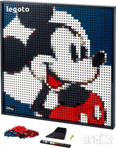 НОВО ЛЕГО 31202 Art - Mickey Mouse на Disney LEGO 31202 Art Disney's Mickey Mouse 31202, снимка 3 - Конструктори - 37162390