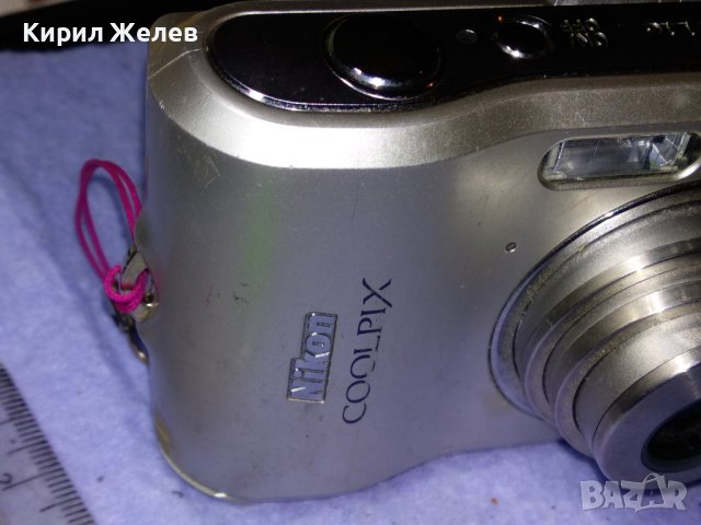 NIKON COOLPIX L16 NIKON CORP. JAPAN Стар КОЛЕКЦИОНЕРСКИ ДИГИТАЛЕН ФОТОАПАРАТ НИКОН 26089, снимка 9 - Фотоапарати - 43506376