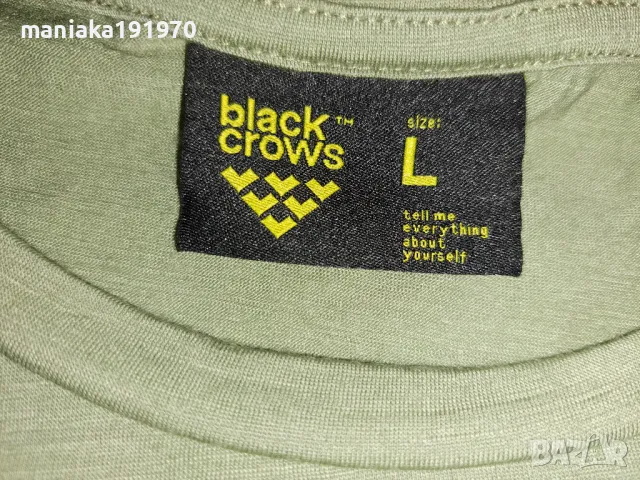 Black Crows Chevron Merino Blend Long Sleeve Lightweight Shirt (XXL) мъжка мерино блуза 100% Merino , снимка 9 - Спортни дрехи, екипи - 50228856