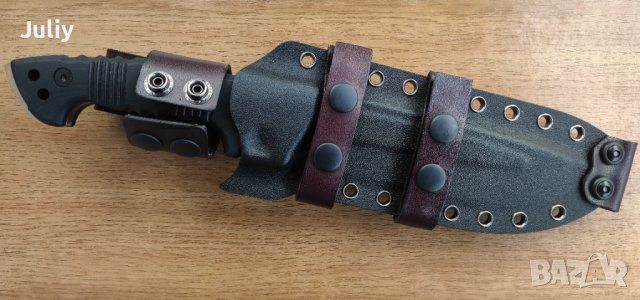 Туристически,ловен нож /ръчна изработка , стомана А8/, снимка 13 - Ножове - 39651802