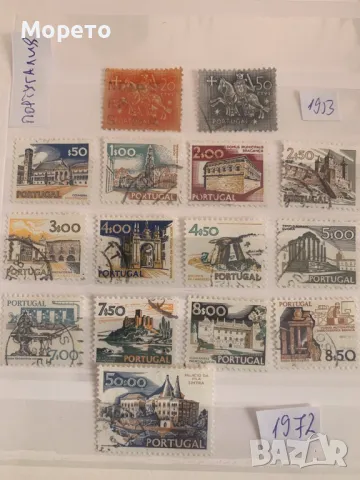 Лот стари марки 6 държави от Европа-1945 до 1983г