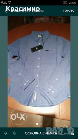 Риза Lee jeans, снимка 1 - Ризи - 33030608