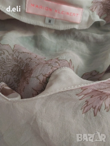 Marion Kleinert Size S 100% Коприна , снимка 2 - Рокли - 51634568