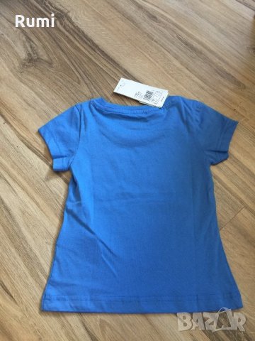 Чисто нова синя юношески тениска Adidas!110,116,128,152 р, снимка 4 - Детски тениски и потници - 28981896