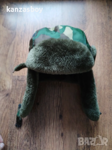 Mil-Tec Outdoor - зимна ловна ушанка КАТО НОВА С, снимка 6 - Шапки - 53418498