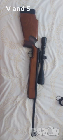 Въздушна пушка ,спортна Hainel 312. в калибър 4.5, снимка 3 - Въздушно оръжие - 51112253