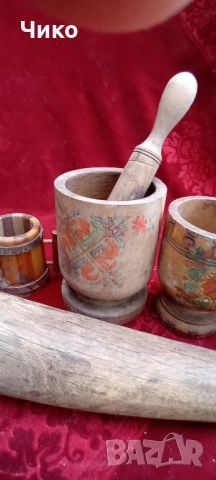 стари дървени предмети от бита, снимка 3 - Антикварни и старинни предмети - 52442936