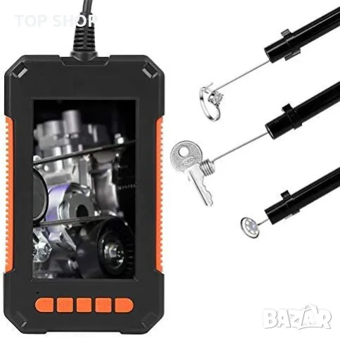 Професионален ендоскоп P40  с голям цветен екран 5 метра, снимка 9 - Гедорета - 48469983