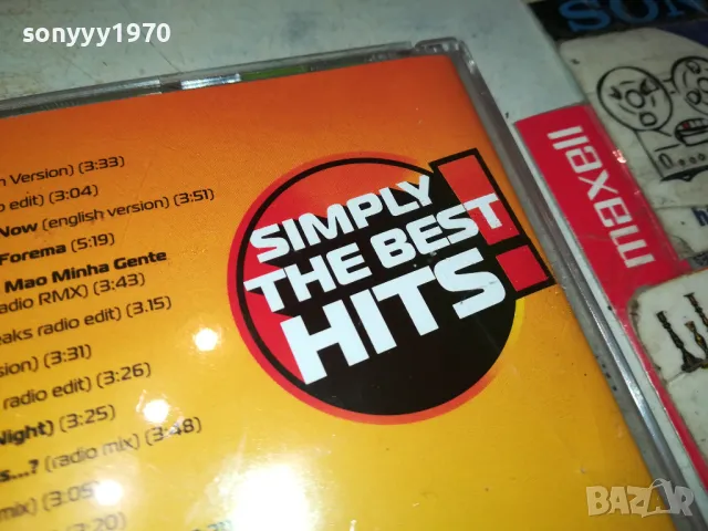 SIMPLY THE BEST HITS CD 1105250742, снимка 9 - CD дискове - 50237653