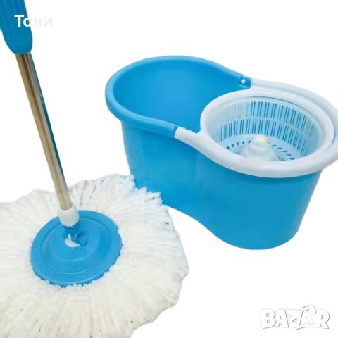 Моп за почистване на под - ламинат - spin mop 360 
, снимка 2 - Мопове, кофи, четки и метли - 43574999