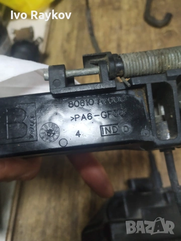 Дръжка , задна дясна за NISSAN PRIMERA P12 , 80610AV600., снимка 5 - Части - 53486393