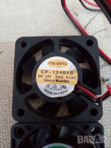 Вентилатори за компютри 4/4 см, снимка 3 - Други - 37273683