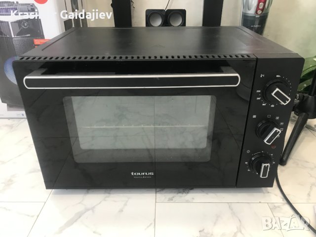 TAURUS - Грил фурна 60л 2000w черна 