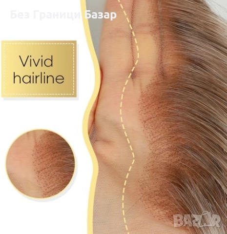 	Нова Перука за Парти и Ежедневие, Висококачествена коса за жени прическа, снимка 4 - Аксесоари за коса - 51919161