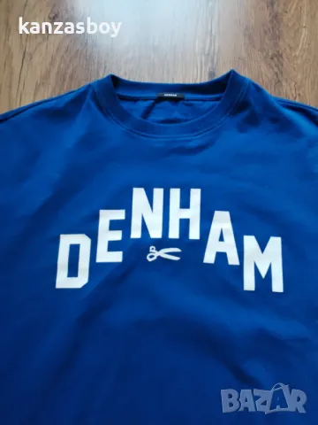 denham - страхотна мъжка тениска КАТО НОВА С , снимка 2 - Тениски - 49598075