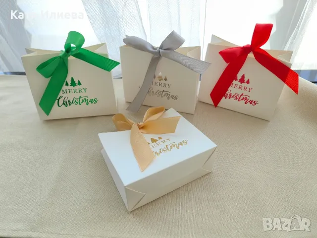 Кутии за подаръци, опаковки Коледни опаковки, снимка 10 - Декорация за дома - 47720843
