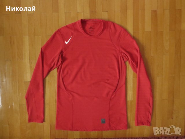 Nike Pro Warm Mens Top, снимка 3 - Спортни дрехи, екипи - 27360747