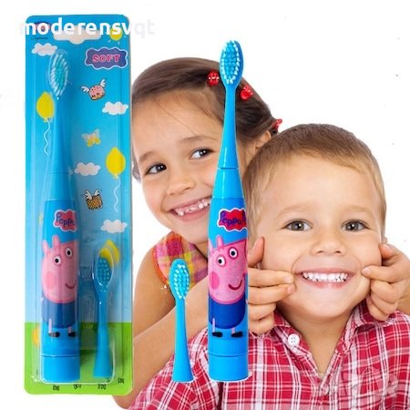 Детска четка за зъби с 2 глави, снимка 3 - Други - 38763114