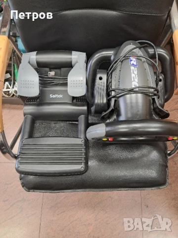 Геймърски Волан и педали SAITEK, снимка 3 - Аксесоари - 51720076