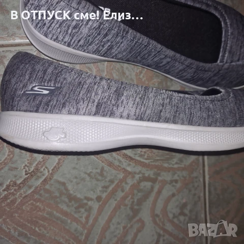 Гуменки балеринки мемори пяна оригинал Skechers , снимка 3 - Дамски ежедневни обувки - 51397342