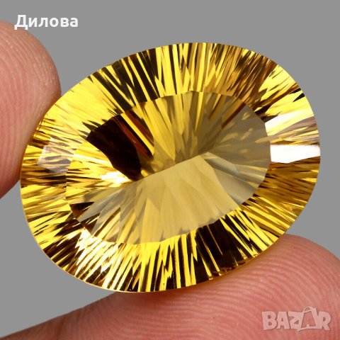 Голям много чист цитрин -40,93 кт, снимка 3 - Други - 43798558