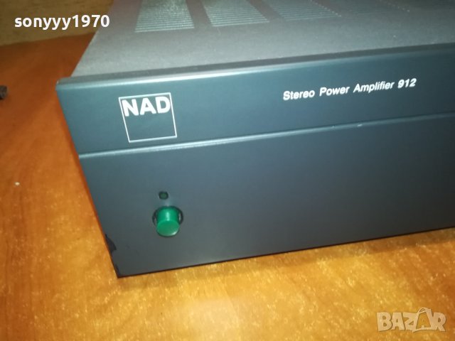 NAD POWER AMPLIFIER-ВНОС SWISS 2012230802, снимка 4 - Ресийвъри, усилватели, смесителни пултове - 43483472