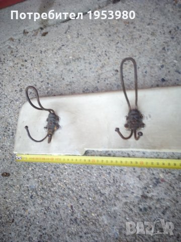 Стара закачалка, снимка 2 - Антикварни и старинни предмети - 27635671