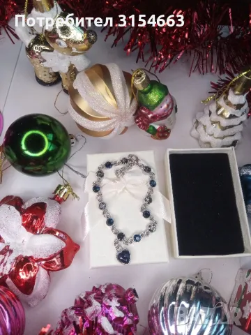 Гривна с кристали , снимка 3 - Гривни - 48636931