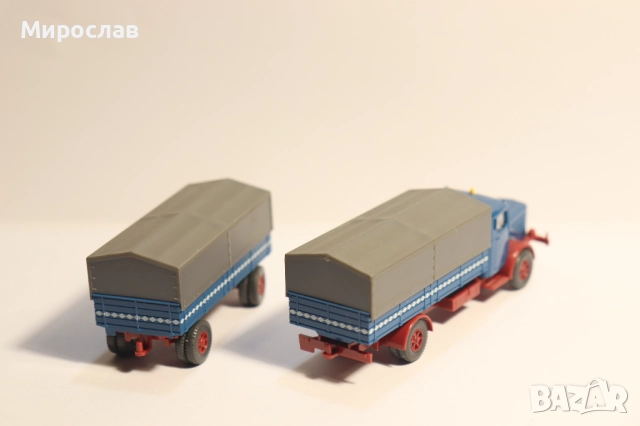 WIKING H0 1/87 BUSSING TIR КАМИОН МОДЕЛ, снимка 6 - Колекции - 52529015