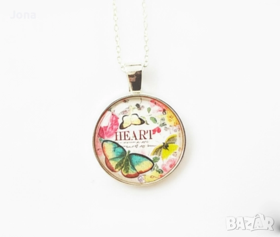 Артистични колиета с пеперуди , снимка 6 - Колиета, медальони, синджири - 46483924