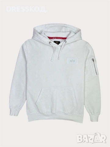 Alpha Industries мъжки суичър, M размер, снимка 2 - Суичъри - 52851531