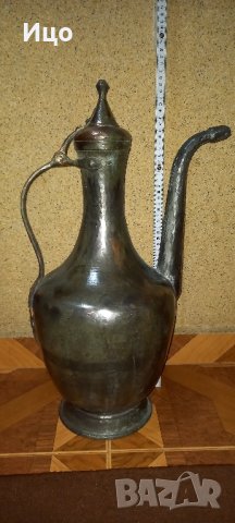 Османски ибрик, снимка 3 - Антикварни и старинни предмети - 43203144